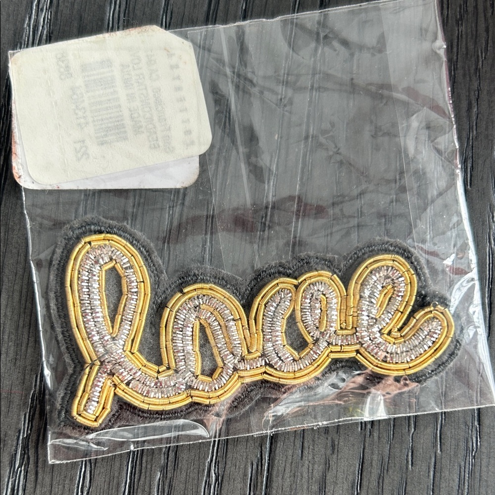 Pottery Barn Beaded Stickers - Love and Star Patches - Picture 4 of 7